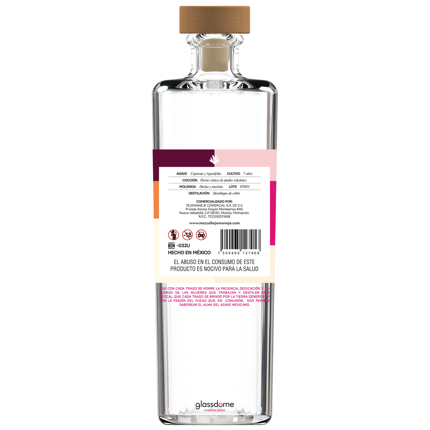 Mezcal Artesanal Michoacano ENSAMBLE Cupreata y Espadín