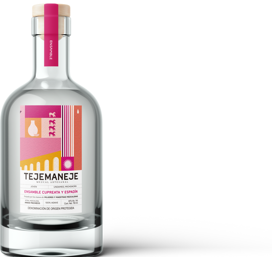 Mezcal Artesanal ENSAMBLE Cupreata y Espadín